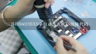 三洋DB6035BXS全自动洗衣机E9故障代码