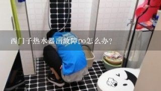 西门子热水器出故障po怎么办？