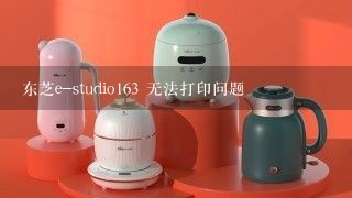 东芝e-studio163 无法打印问题