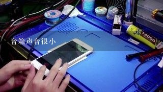 音箱声音很小