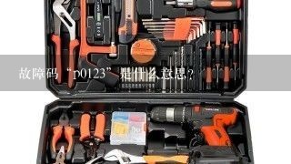 故障码“p0123”是什么意思？