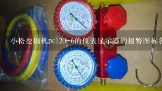 小松挖掘机pc120-6的仪表显示器的报警图标各代表什么?有图，希望各大侠能一一详细说明！谢谢！