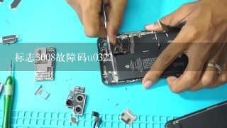 标志3008故障码u0322