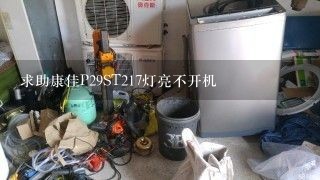 求助康佳P29ST217灯亮不开机